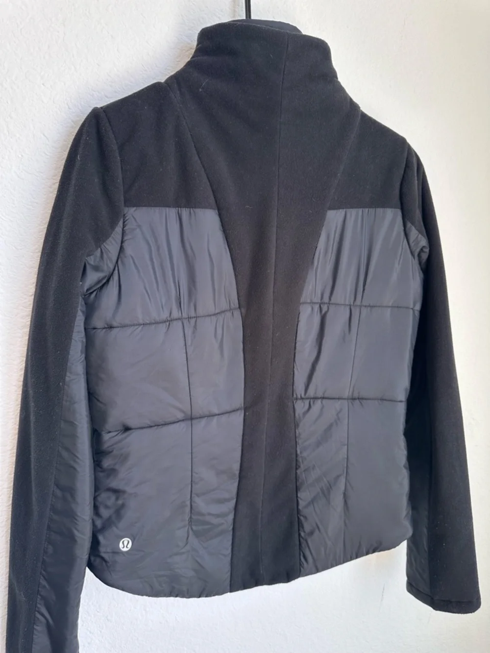 Lululemon St Moritz Black Fleece Lined Windproof Jacket 6